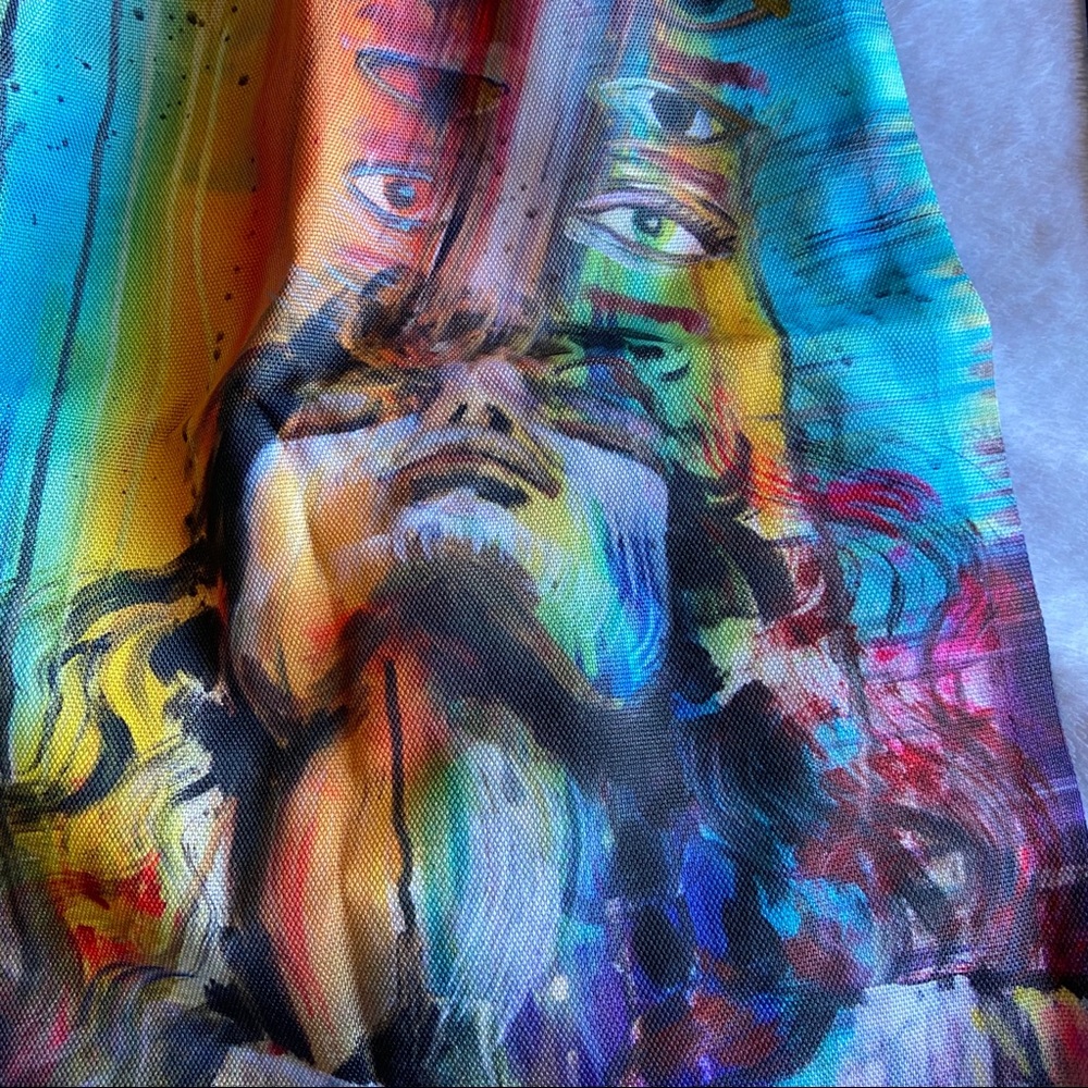 Canvas Drawstring Backpack - image 4